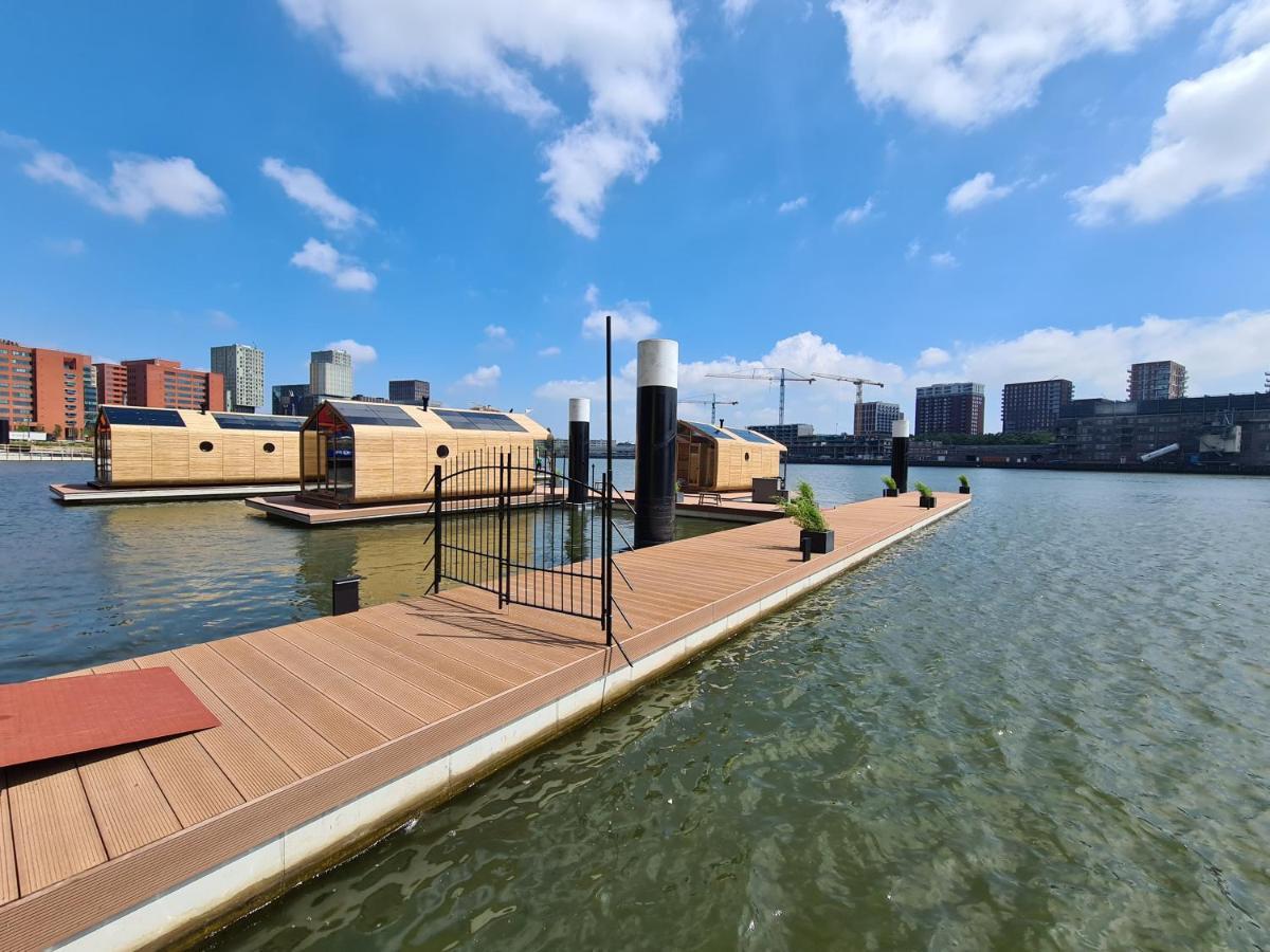 Wikkelboat Nr1 at Floating Rotterdam Rijnhaven Villa Eksteriør billede