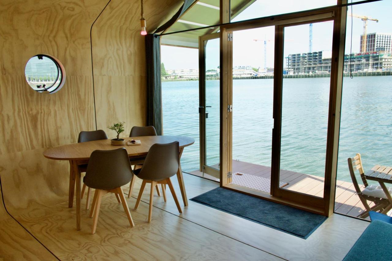 Wikkelboat Nr1 at Floating Rotterdam Rijnhaven Villa Eksteriør billede
